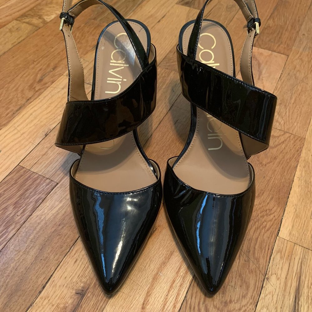 Calvin Klein Patent Leather